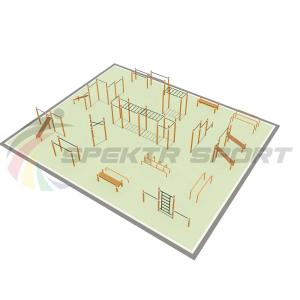 Купить Парковая площадка для Воркаут и WRK 5_76mm в Теберде 