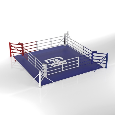 Купить Ринг боксерский напольный Totalbox на упорах 5х5м в Теберде 