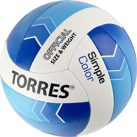 Купить Мяч волейбольный Torres Simple Color любительский р.5 в Теберде 